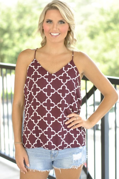 MVP Gameday Top- Burgundy