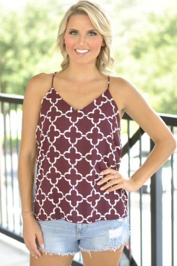 MVP Gameday Top- Burgundy