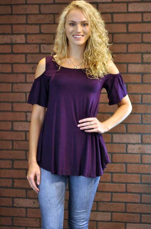 Winning Season Gameday Top- Purple