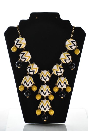 Chevron Necklace- B...