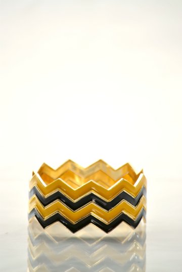 Small Chevron Bangl...